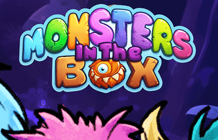 logo for the game "Monsters in the box"